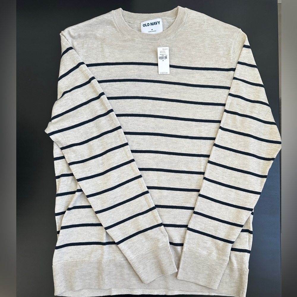 New with Tags - Old Navy Striped Sweater in size M